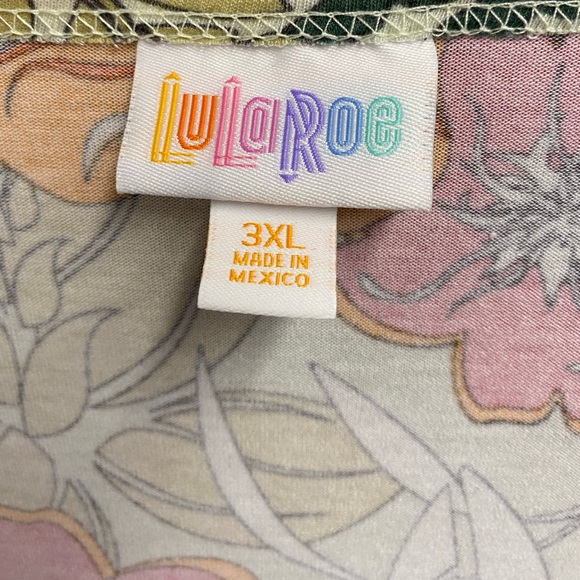Lularoe Summer dress, SZ 3XL - Picture 2 of 6